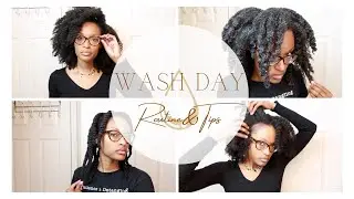 Wash Day Routine on Thick, Low Porosity, Type 4 Hair ▶️