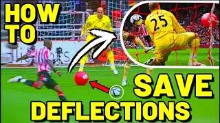 Deal With Deflections Easy - Goalkeeper Tips And Tutorials - Reaction Tutorial - Reaction Training