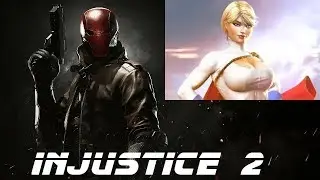All Red Hood Intros vs Power Girl Injustice 2