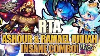 [RTA] ASHOUR & RAMAEL JUDIAH! THIS IS INSANE COMBO! Summoners War Sky Arena