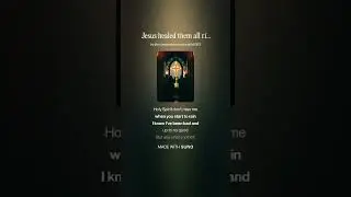 Jesus healed them all right, a song by victorious victor