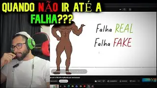 TREINAR ATÉ A FALHA - O PROBLEMA QUE NINGUÉM FALA