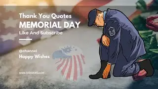 Memorial Day | Memorial Day 2022 |  Best Memorial Day Quotes For Veterans @HappyWish