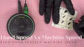 HAND SPEED VS MACHINE SPEED | Find the perfect machine speed for you.