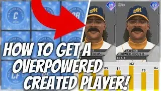 How To Build The MOST OVERPOWERED Created Player! The BEST Build! MLB The Show 20 Diamond Dynasty