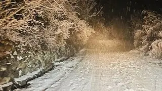 Snow fall at Uper Ghakuch Ghizer GB