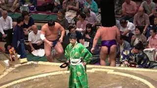 【十両】若隆景&times;千代ノ皇　平成３０年９月場所初日