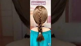 easy hairstyles for medium hair || #shorts #charminggirls