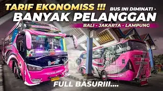 Bisa Naik dari BALI ke JAKARTA, Tarifnya Murah !! (Bus Singa Raja Putra #1)