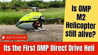 OMP Hobby M2 Direct Drive Mini 3D RC Helicopter High RPM 3D Stunt Flight