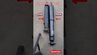 #mechanic #tips sign of bad shock absorber #tutorial #video #shorts #suspension