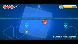 Jogando Red Ball 4 , level 58