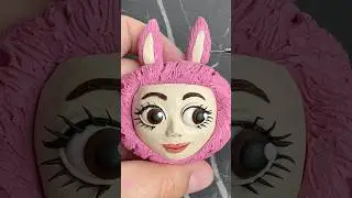 So cute🥰 I made Ballerina Cappuccino but she&rsquo;s Labubu#ballerinacapuccina #labubu #plasticinerelax
