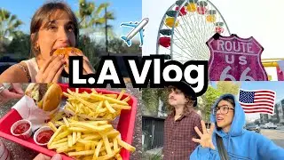 nos vamos a los ángeles 🇺🇸 vlog