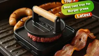 Best cast iron for burger press: Cast iron for burger press (Buying Guide)