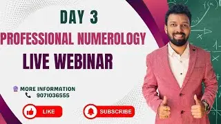 Professional Numerology Workshop Day 3 - 17th January - Marriage Compatibility