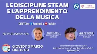 Le discipline STEAM e l&rsquo;apprendimento della musica