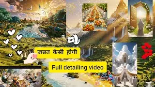 जन्नत कैसी होगी? | full detailing video 💯😍Quran Aur Hadees Ki Roshni Mein | Heart Touching Video