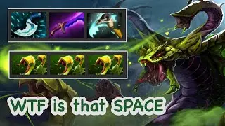 WTF is that SPACE Venomancer Jungle with Unlimited Plague Wards Dota 2