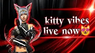 🔴 kitty live for gameplay reaction😼 | come fast🩷 #freefire #live #viral #youtube #gaming