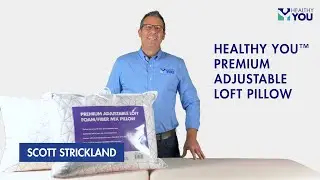 How to Adjust Your Healthy You&reg; Adjustable Loft Pillow
