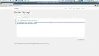 embedded web editor for brender - first test