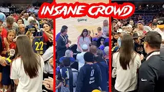 Caitlin Clark Mania Takes Over Phoenix! 🔥 Fans Go Wild at Mercury vs Fever Game🔥
