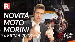 EICMA 2018, novit&agrave; Moto Morini Milano