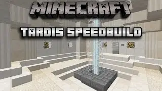 Minecraft | TARDIS Speed Build - Interior & Exterior