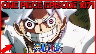 ONE PIECE ЭПИЗОД 1071 ГРОМ 5 ЛУФФИ!! ЛУФФИ ПРОТИВ КАИДО!! ДЖОЙБОЙ ВЕРНУЛСЯ!!!