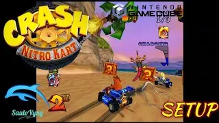 Crash Nitro Kart - Gameplay (Dolphin Android / Nintendo Gamecube)