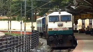 Longer the Loco's, Shorter the Train - Indian Railways ( EMD - ALCo fusion)