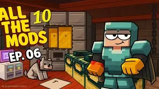 All the mods 10 - Ep.06 | Big reactor setup & end portal