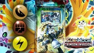 NEW CLANGING THUNDER CRIMSON INVASION THEME DECK - POKEMON UNWRAPPED