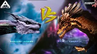Managarmr VS Rock Drake | Ark Battle