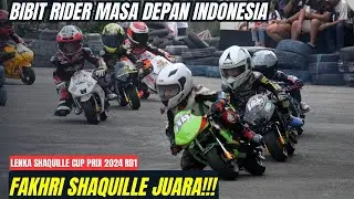 Aksi Pembalap Cilik Gemesin Banget‼️Balap Mini GP LENKA Shaquille 2024