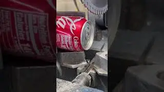 Coke Can Cutting 😱 #shorts