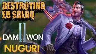 Destroying EU SoloQ: Damwon Nuguri - Jayce Top Lane - KDA 14/4/12