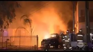 Car torched