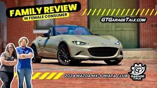 Mazda MX-5 Miata 2024 года // Семейный обзор (с установкой детского кресла?)
