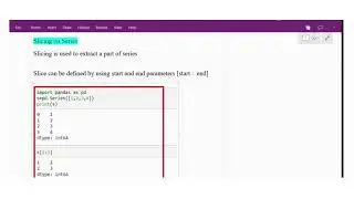 Class 12 IP| ACCESSING ELEMENTS OF SERIES | Part 3