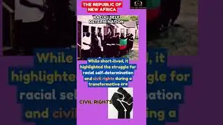 The Republic of new Africa#history #africanamericanhistory