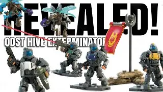 UNEXPECTED but APPRECIATED! Mega Construx Halo ODST Hive Exterminators set HHC37 reveal- My thoughts