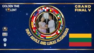 GOLDEN TIME TALENT | Grand Final 5 Season | Duet Akvile and Lukas Alisauskai | Pop vocals