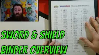Beginning our Sword and Shield  Master Set Binder