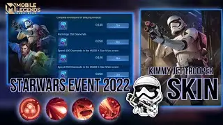 KIMMY STARWARS SKIN 2022 | MLBB X STARWARS COLLABORATION | MLBB NEW SKIN | MLBB NEW UPDATE