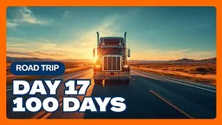 Day 17/100 | ATS Cinematic Drive | $3923 Excavator Haul | Provo to Salina