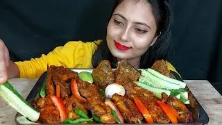 Very Spicy RoiFish Fry Masala+Salad Eating Famous Indian Chilli Girl *Eatingsound*Eatingshow*Mukbang