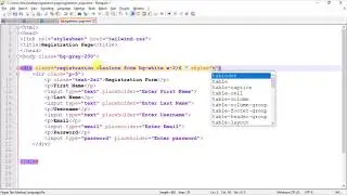 Create A Simple Registration Form With TailwindCSS