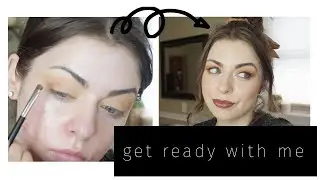 GRWM / Neutral Matte Eyes and 90's Lip